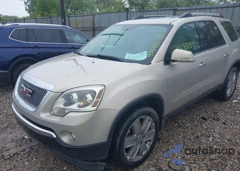 2010 GMC Acadia Slt-2 из США, поврежденный, VIN 1GKLRNED8AJ186026